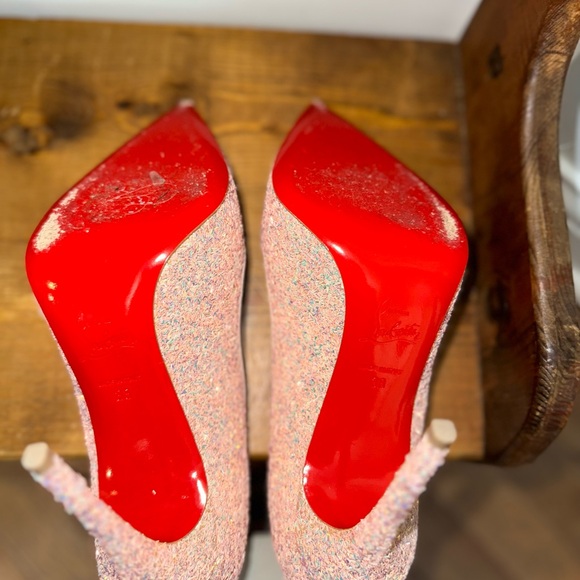 Size38 100mm Christian louboutin shoes - Picture 6 of 6